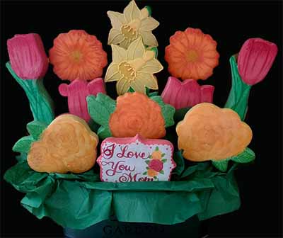 Mothers Day Cookie: Flowers