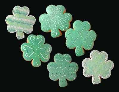 Shamrock cookies